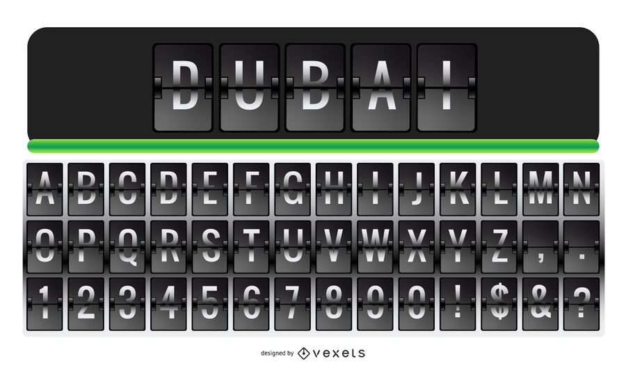 Airport Letter Alphabet Letter Number Set Airport Letter Alphabet Letter Number Set