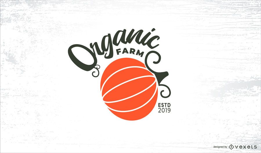 Bio-Bauernhof-Logo-Vorlage Bio-Bauernhof-Logo-Vorlage