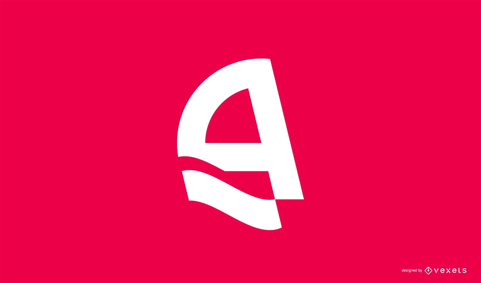 Abstraktes Logo-Schablonendesign