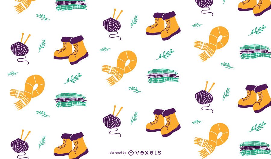 Winter pattern design Winter pattern design