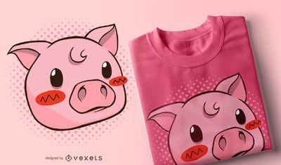 Pig, Face, Cute , Cutepig , Cuteanimals, Selfie - T Shirt Roblox