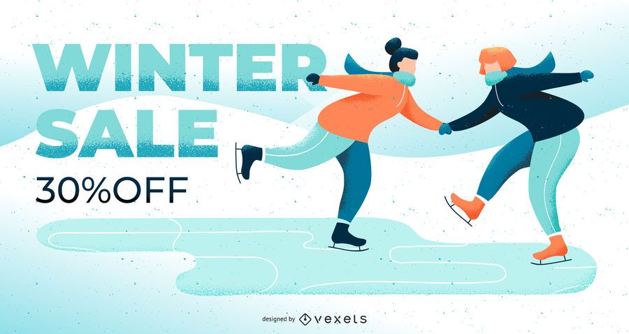 Winter sale editable slide Winter sale editable slide