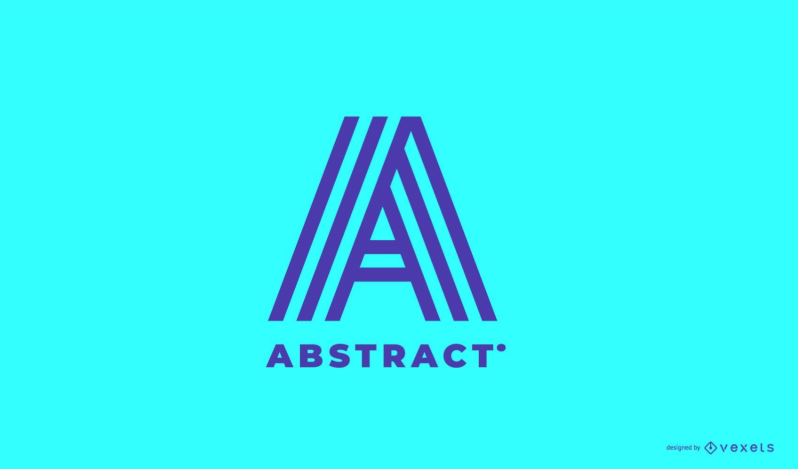 Abstract logo editable design