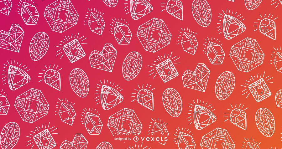 Crystal pattern detailed design Crystal pattern detailed design