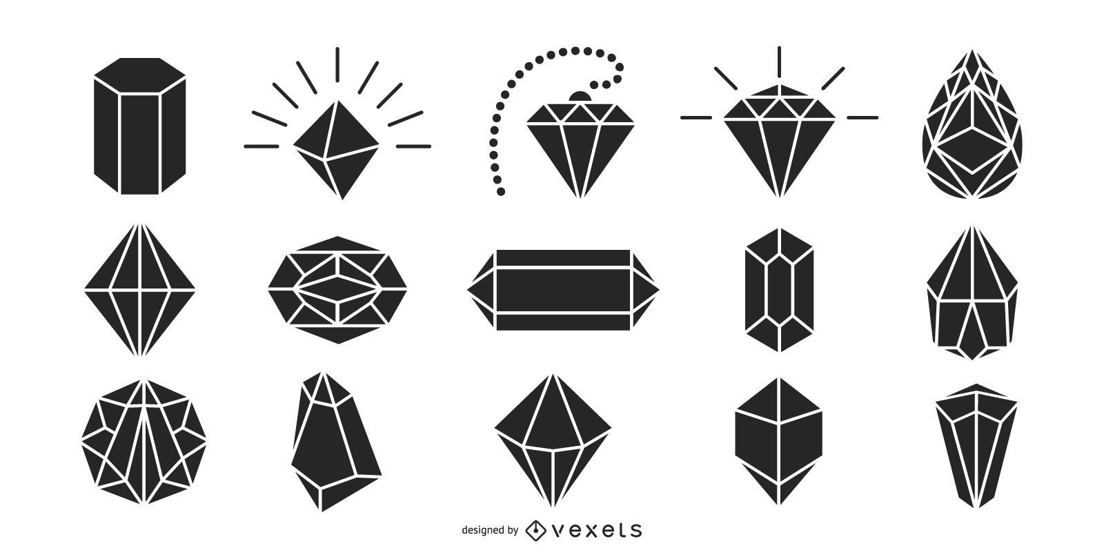 Diamanten Silhouette Pack