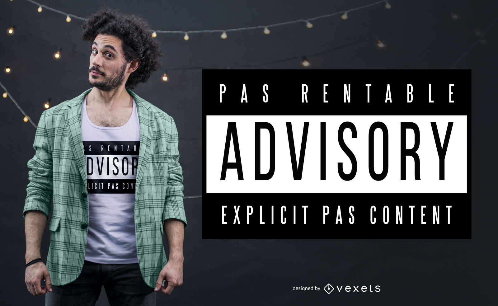 Pas Rentable Quote T-shirt Design