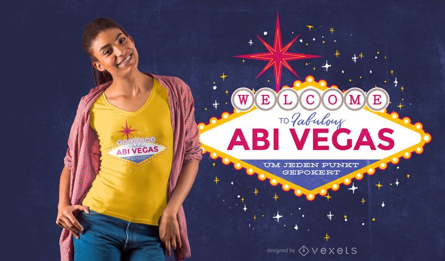 Abi Vegas T-shirt Design Abi Vegas T-shirt Design