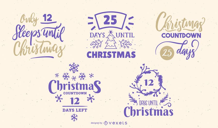 Christmas countdown editable letterings Christmas countdown editable letterings