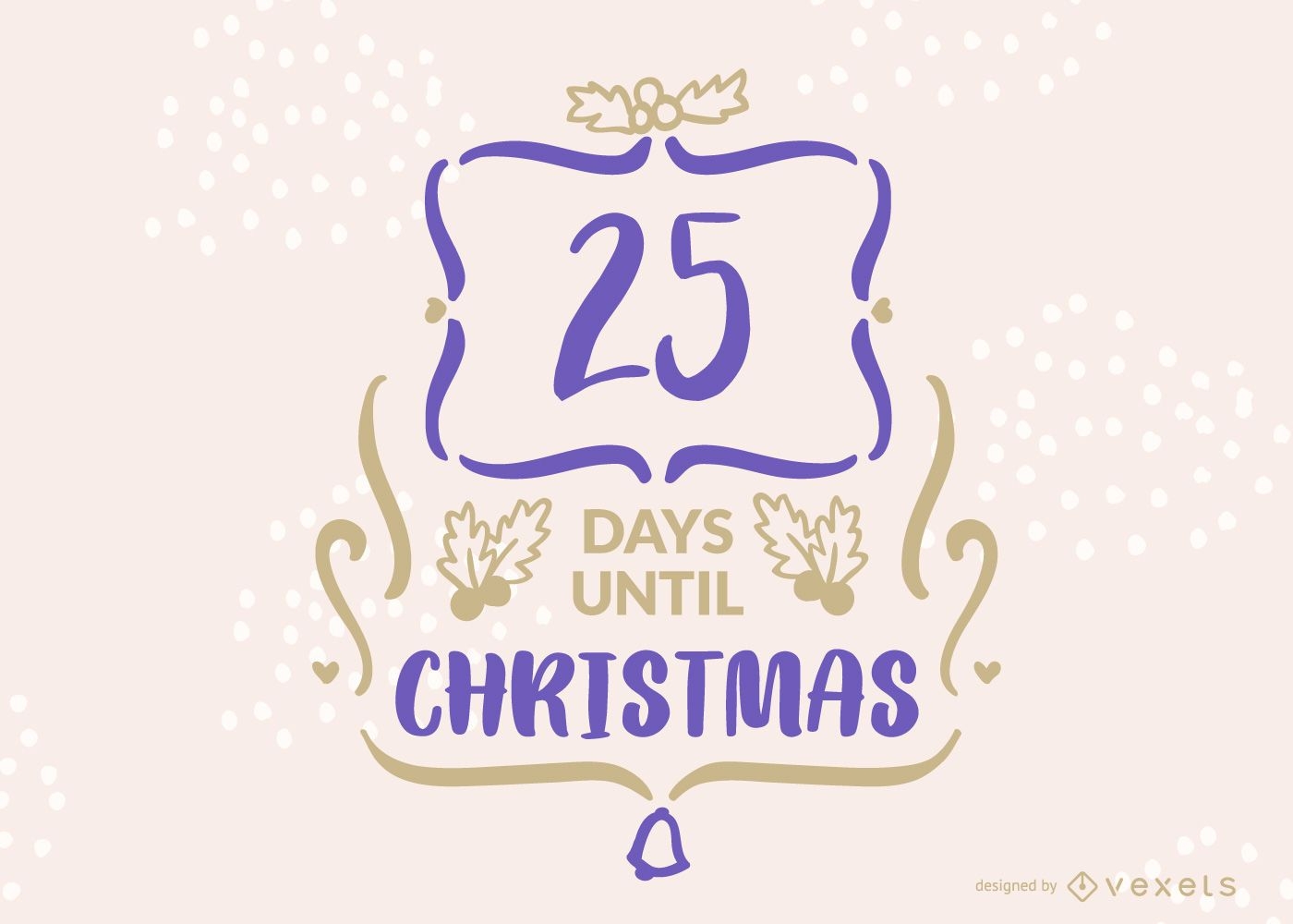 Editierbares Weihnachts-Countdown-Banner-Design