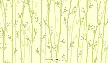 Design de fundo de bambu claro Design de fundo de bambu claro