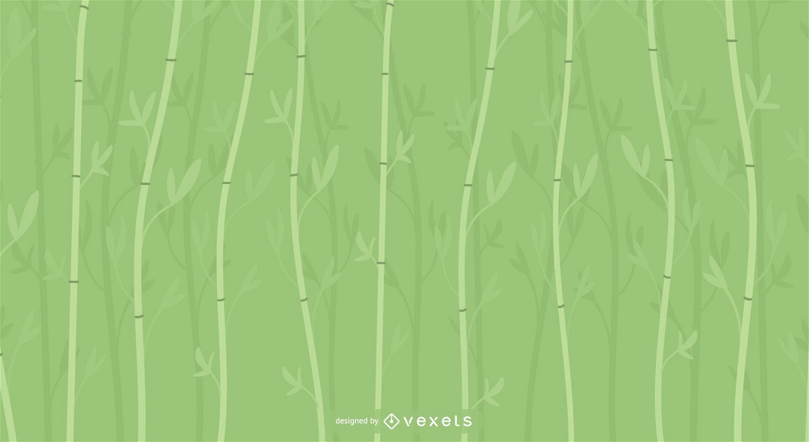 Hintergrunddesign des Bambus