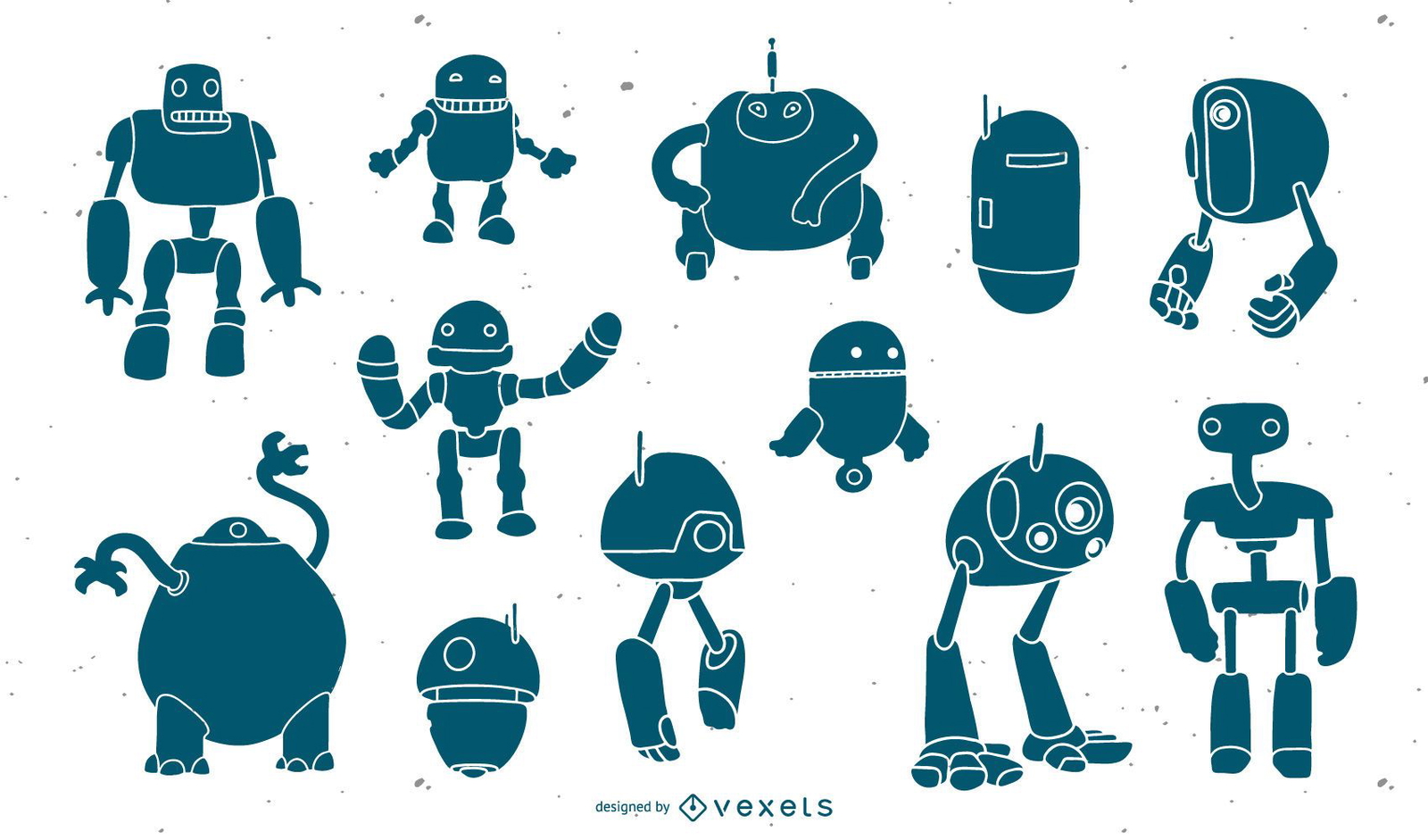 Vector robot hot sale images