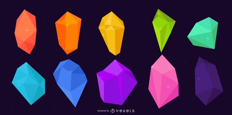 Colorful Gem Design Collection Colorful Gem Design Collection