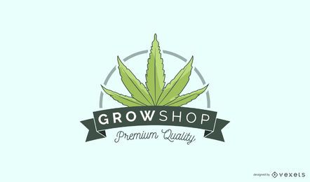 Design de logotipo personalizado da Growshop Design de logotipo personalizado da Growshop