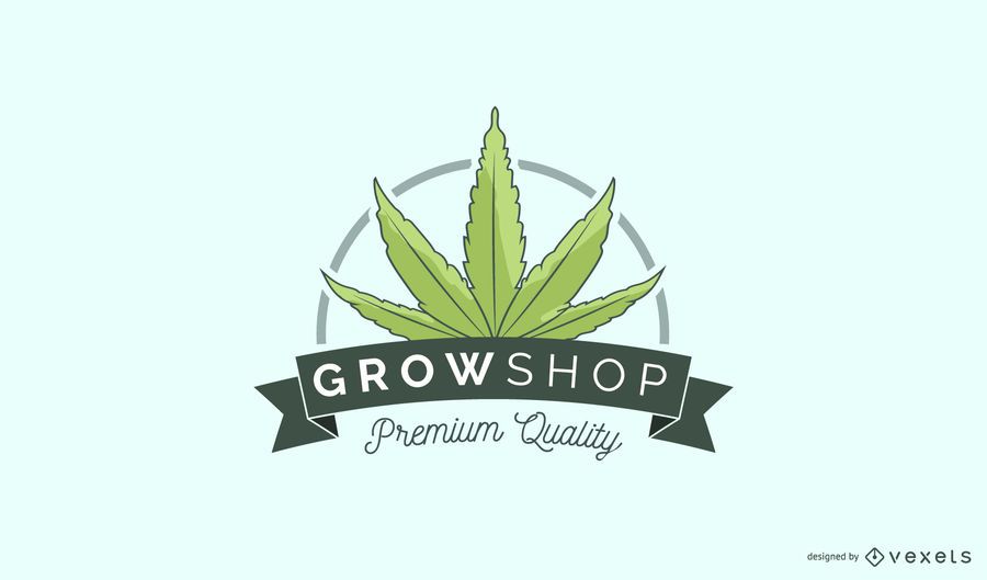 Growshop Custom Logo Design Growshop Custom Logo Design
