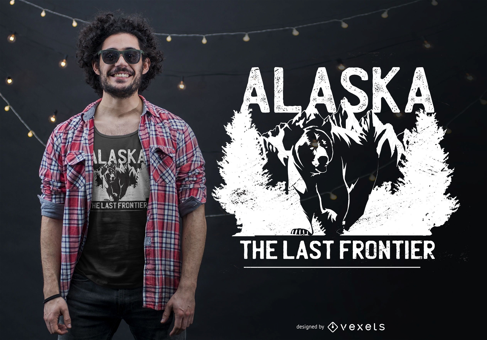 Alaska B?r Zitat T-Shirt Design