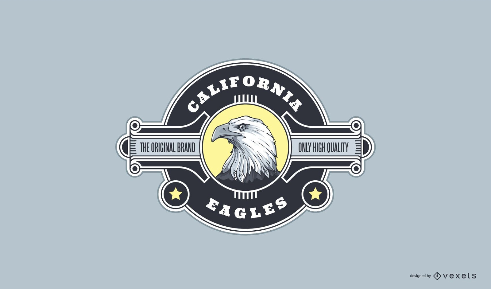 Design de logotipo do California Eagle Sport