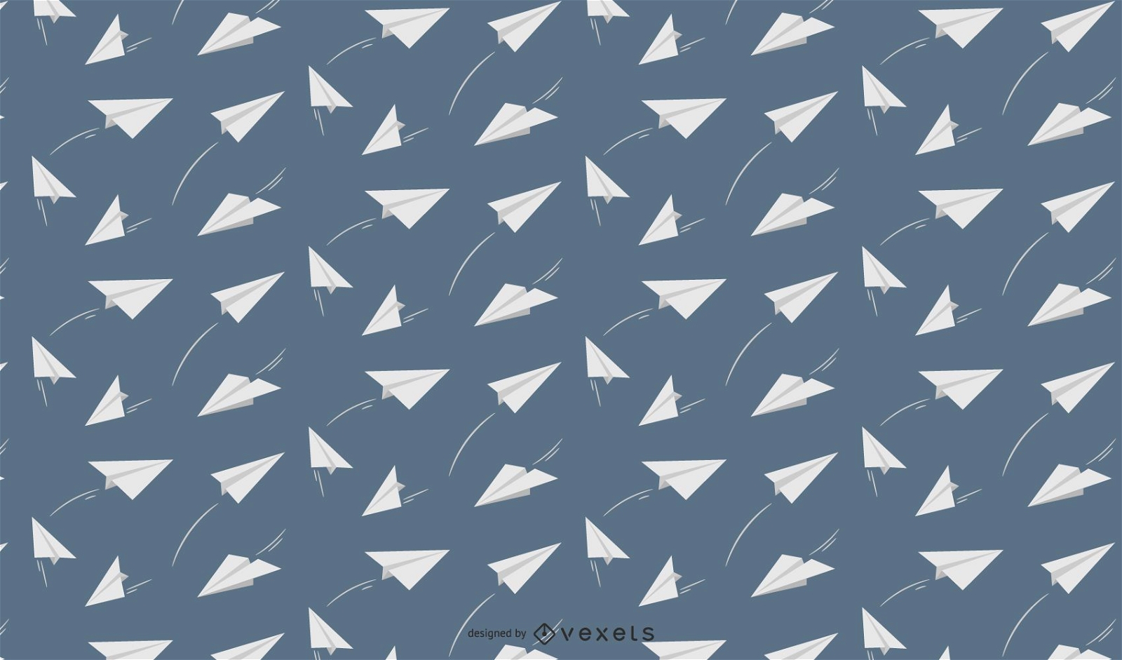 Paper airplanes pattern design
