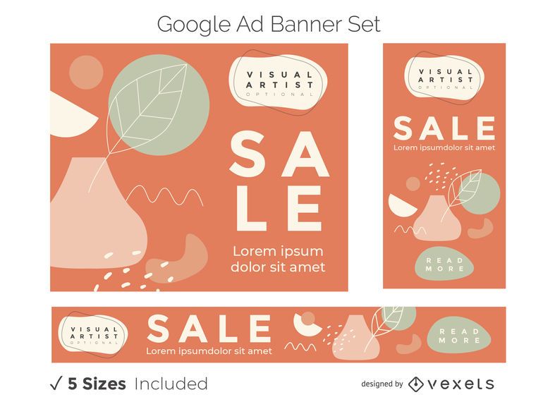Visual Artist Ad Banner festgelegt Visual Artist Ad Banner festgelegt