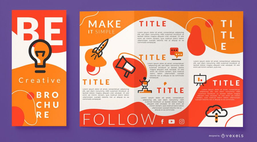 Be creative brochure template Be creative brochure template