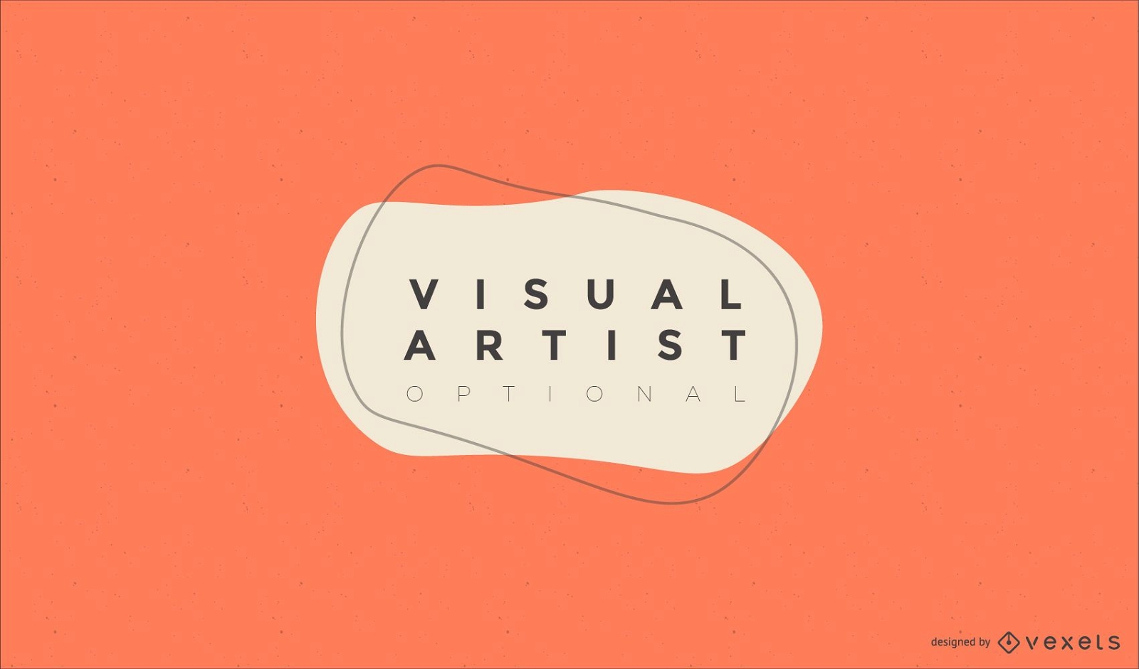 Design de logotipo de artista visual