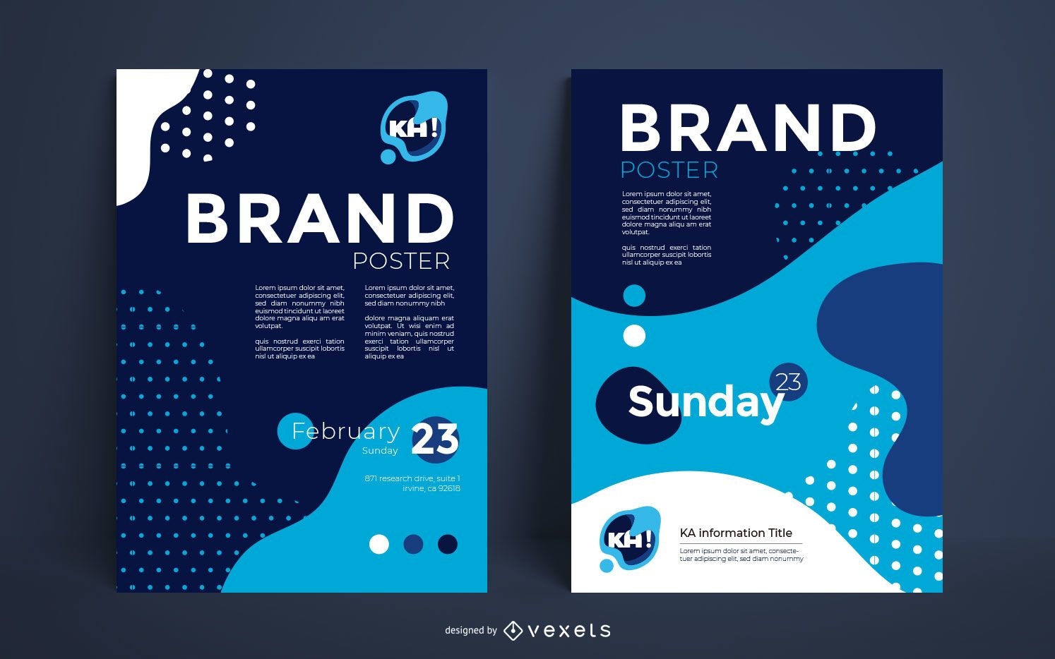 Kreatives Marketing Poster Design
