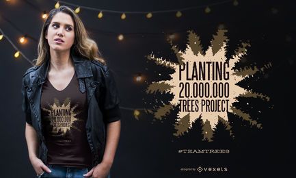 Planting quote t-shirt design Planting quote t-shirt design