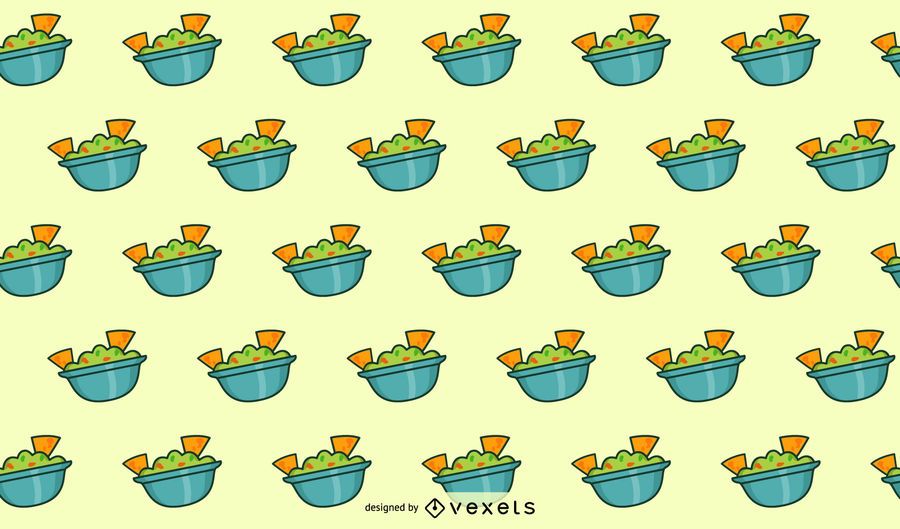 Design de padrão guacamole Design de padrão guacamole