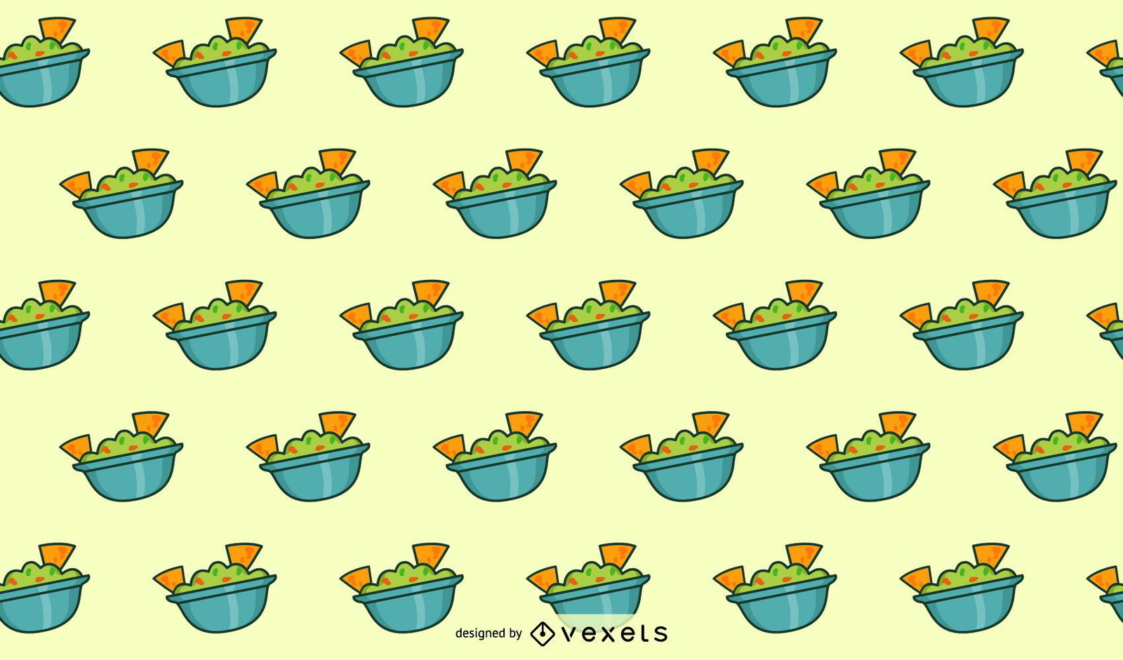 Guacamole pattern design