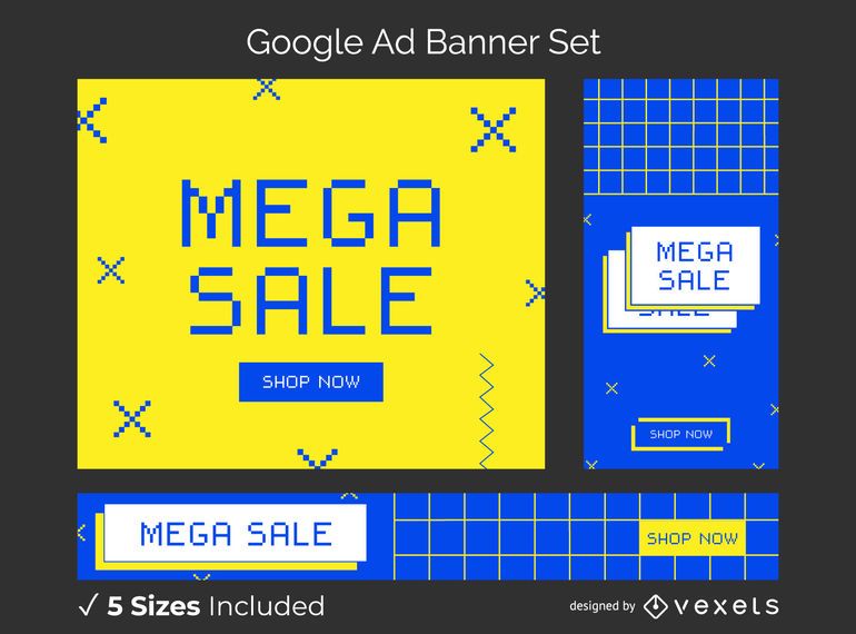 90s internet ad banner set 90s internet ad banner set