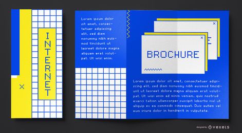 90s internet brochure template 90s internet brochure template