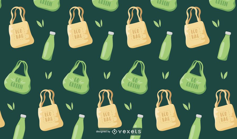 Eco friendly elements pattern design Eco friendly elements pattern design