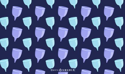 Ecologic menstrual cup pattern design Ecologic menstrual cup pattern design