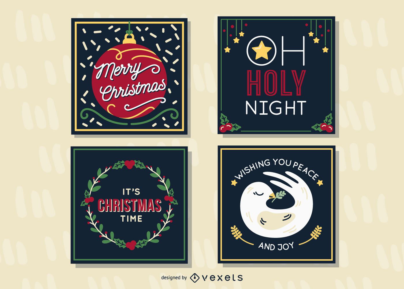 Christmas cards pack