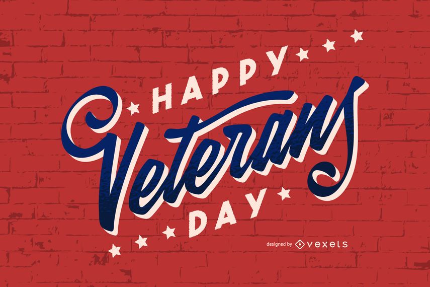 Veterans day lettering design Veterans day lettering design