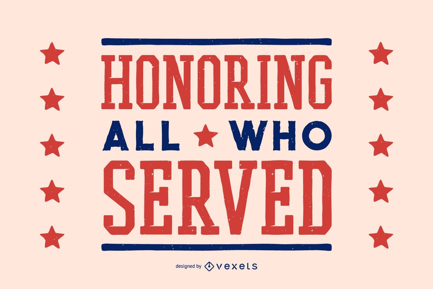 Homenageando o dia dos veteranos