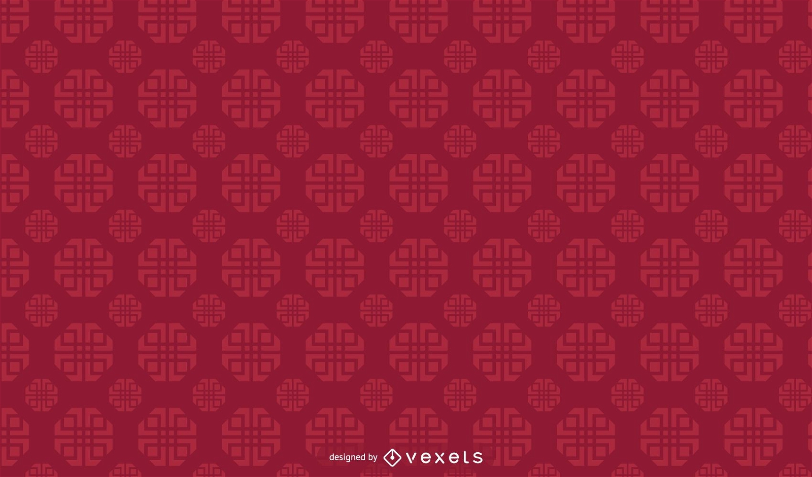 Chinesisches geometrisches Musterdesign