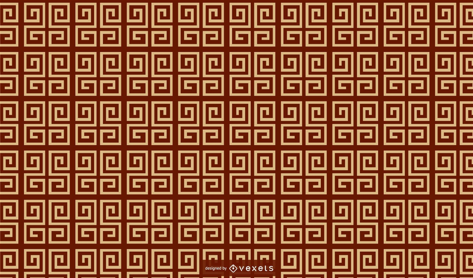 Geometric chinese pattern design