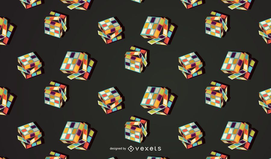 Toys cubes pattern design Toys cubes pattern design