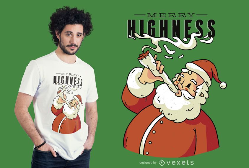 Merry highness t-shirt design Merry highness t-shirt design