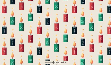 Kwanzaa candles pattern design Kwanzaa candles pattern design