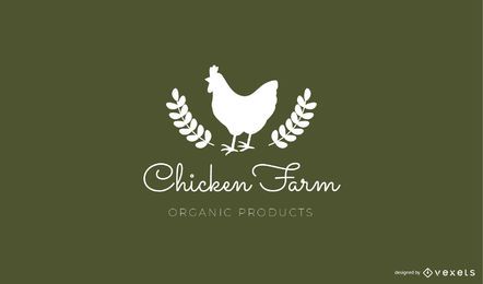 Chicken farm logo template Chicken farm logo template
