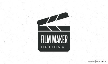 Modelo de logotipo do cineasta