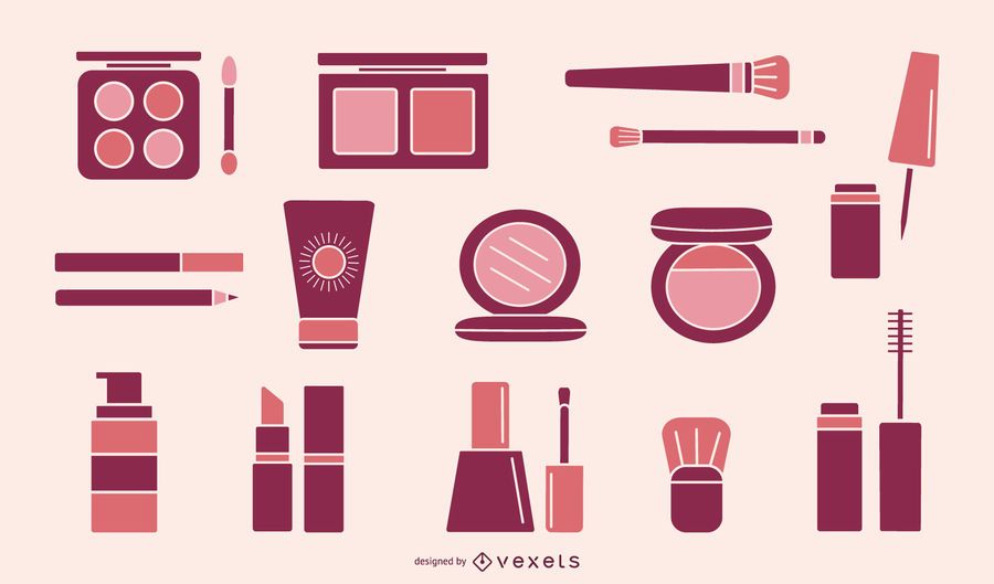 Makeup elements pink collection Makeup elements pink collection