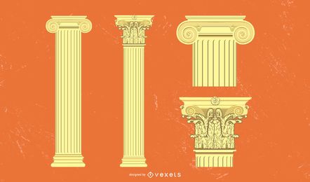 Columnas del templo antiguo