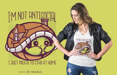 Cute turtle quote t-shirt design Cute turtle quote t-shirt design