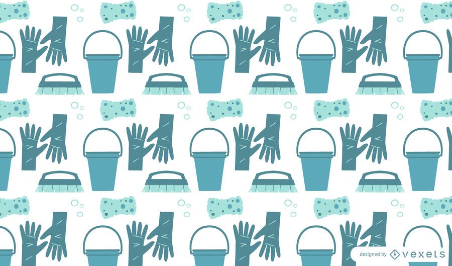 Cleaning flat pattern design Cleaning flat pattern design
