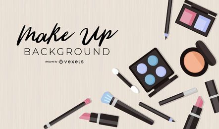 Make-up Hintergrund Komposition Make-up Hintergrund Komposition