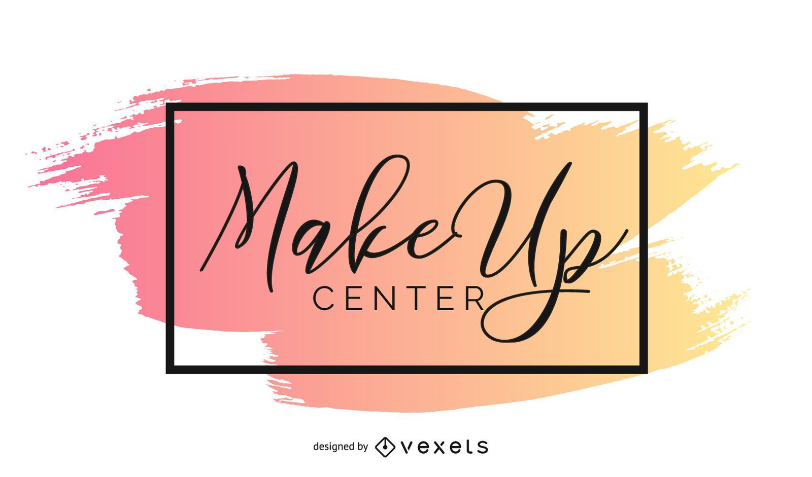 Makeup logo template