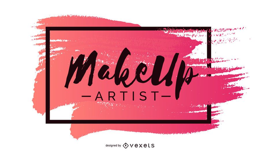 Diseño de banner de artista de maquillaje Diseño de banner de artista de maquillaje